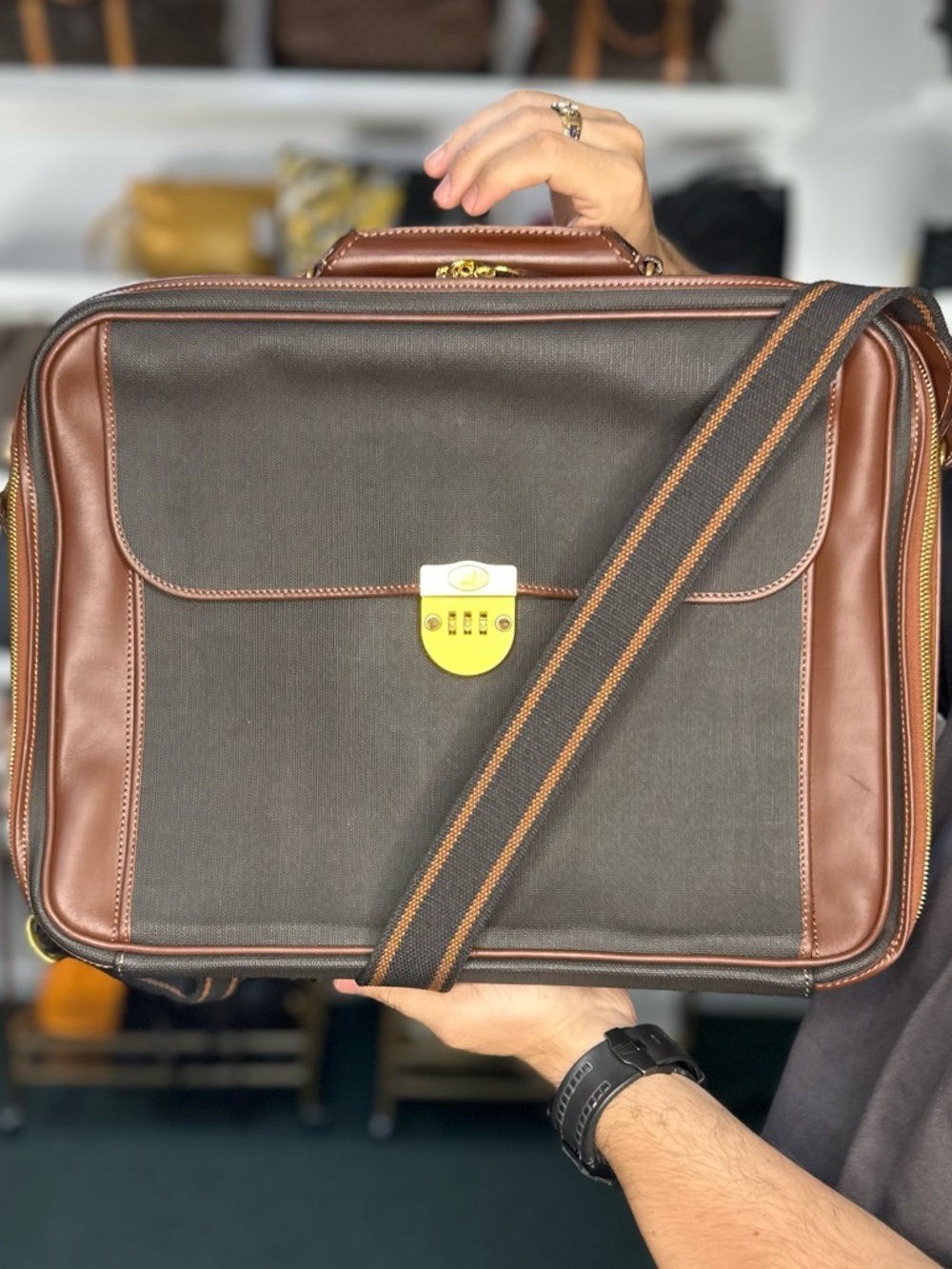 DUNHILL 2 WAY BAG
